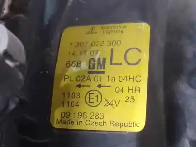 Автозапчастина б/у права фа для opel corsa c g-z12xe посилання на oem iam 09196283  