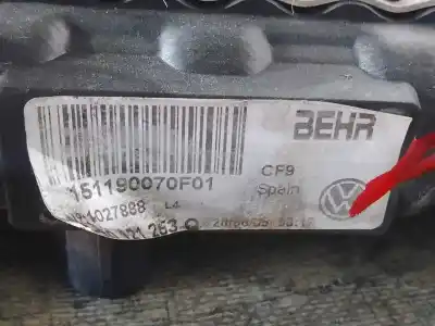 Автозапчасти б/у водяной радиатор за skoda fabia (6y2/6y3) bme ссылки oem iam 6q0121253q  