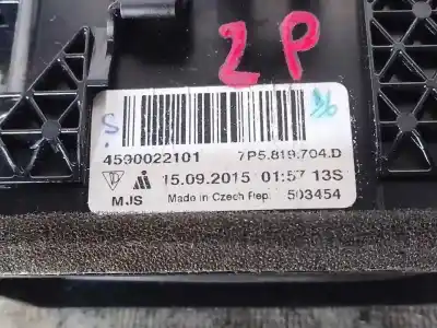 Автозапчасти б/у аэрационная решетка за porsche cayenne (typ 92aa) cas ссылки oem iam 7p5819704d  