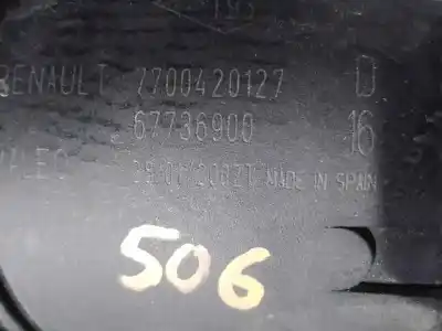 Автозапчасти б/у правая противотуманная фара за renault scenic (ja..) f9q732 ссылки oem iam 7700420127  