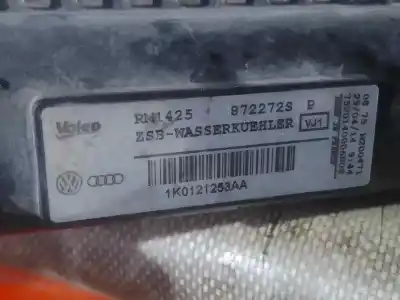 Автозапчастина б/у водяний радіатор для audi a3 (8p1) 1.9 tdi посилання на oem iam 1k0121253aa  