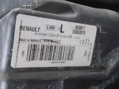 Автозапчастина б/у ліва фара для dacia dokker * посилання на oem iam 260603007r   Автозапчастина б/у ліва фара для dacia dokker * посилання на oem iam 260603007r