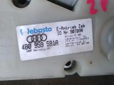Автозапчастина б/у електричний двиг на дах для audi a3 (8l1) 1.8 t посилання на oem iam 4b0959591a  