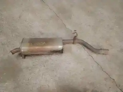 Second-hand car spare part Rear Exhaust Pipe for OPEL CORSA D Z14XEP OEM IAM references 13220773  