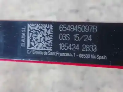 Автозапчасти б/у центральный стоп-сигнал за skoda fabia (pj3) dsg ссылки oem iam 654945097b  