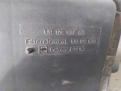 Автозапчастина б/у повітряний фільтр для seat leon (1m1) 1.9 tdi посилання на oem iam 1j0129607ae  
