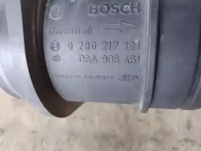 Автозапчастина б/у витратомір повітря для seat leon (1m1) 1.9 tdi посилання на oem iam 06a906461  