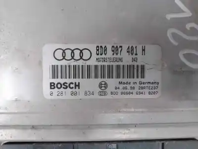 Second-hand car spare part ecu engine control for audi a4 b5 (8d2) 2.5 tdi oem iam references 8d0907401h  