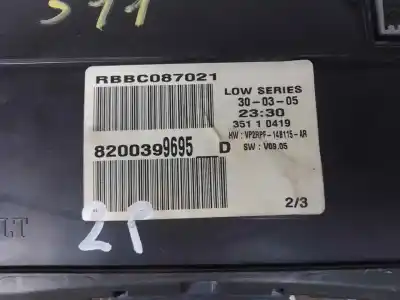 Автозапчастина б/у панель інструментів для renault megane ii sedán (lm0/1_) 1.5 dci (lm02, lm13, lm2a) посилання на oem iam 8200399695  