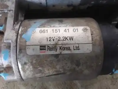 Piesă de schimb auto la mâna a doua electromotor pentru ssangyong kyron d27dt referințe oem iam 6611514101  