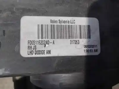 Автозапчастина б/у права фа для dodge avenger (js) byl посилання на oem iam fd05116202ad  