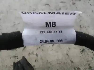 Pezzo di ricambio per auto di seconda mano FILO per MERCEDES CLASE S (BM 221) LIM. OM642930 Riferimenti OEM IAM 2214403713  
