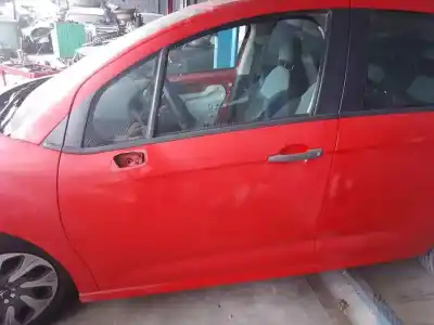 Peça sobressalente para automóvel em segunda mão porta da frente esquerda por citroen c3 ii (sc_) 1.0 vti 68 referências oem iam 
