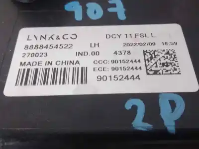 İkinci el araba yedek parçası sol ön pilot için lynk & co 01 b2aphevjlh3g15tb oem iam referansları 8888454522  