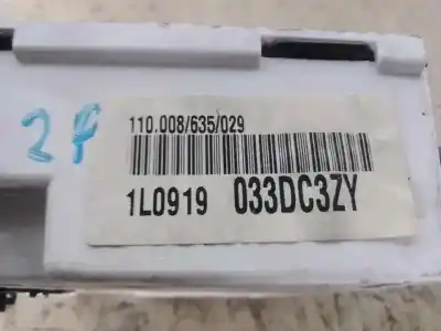 Pezzo di ricambio per auto di seconda mano pannello degli strumenti per seat toledo i (1l2) 1.9 tdi riferimenti oem iam 1l0919  