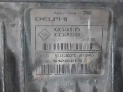 Автозапчастина б/у ебу контролер двигуна для renault kangoo i (f/kc0) k9k702 посилання на oem iam 8200498185   Автозапчастина б/у ебу контролер двигуна для renault kangoo i (f/kc0) k9k702 посилання на oem iam 8200498185