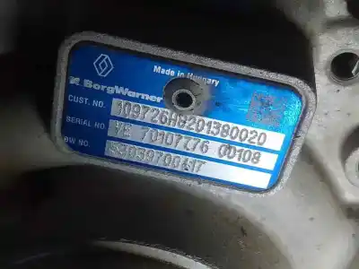 Second-hand car spare part turbocharger for renault master iii combi d/m9t a6 oem iam references 53039700417  