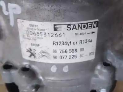 Автозапчастина б/у компресор кондиционера для citroen c4 cactus bh02 посилання на oem iam 9675655880  