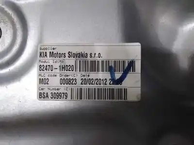 Автозапчасти б/у регулятор стекла переднего левого за kia ceed (ed) d4fb-u ссылки oem iam   