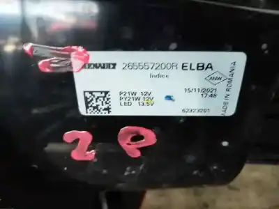 Pezzo di ricambio per auto di seconda mano lampada posteriore sinistra per dacia duster ii h5h riferimenti oem iam 265557200r  