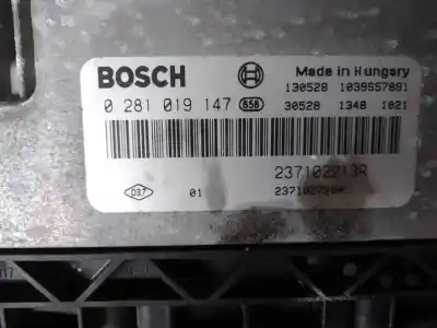 Second-hand car spare part ecu engine control for dacia dokker * oem iam references 237102213r  