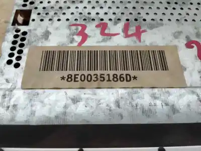Автозапчасти б/у аудиосистема / радио cd за audi a4 b7 (8ec) 2.0 tdi 16v ссылки oem iam 8e0035186d  