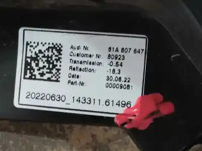 Автозапчастина б/у передня решіта для audi q2 (gab, gag) 30 tdi посилання на oem iam 81a807647  