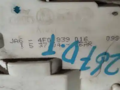 Автозапчастина б/у замок заднього правого дверя для audi a3 (8p1) 2.0 tdi 16v посилання на oem iam 4f0839016  