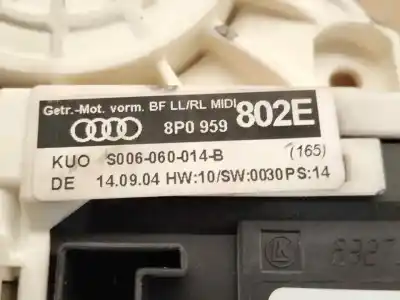 Автозапчасти б/у мотор стекла переднего правого за audi a3 (8p1) 2.0 tdi 16v ссылки oem iam 8p0959802e  