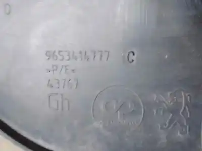 Pezzo di ricambio per auto di seconda mano modanatura paraurti anteriore sinistra per peugeot 307 break/sw (s2) nfutu5jp4 riferimenti oem iam 9653414777  