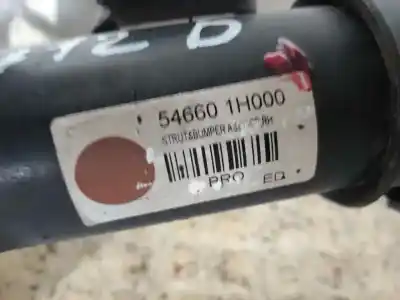 Автозапчасти б/у амортизатор передний правый за kia ceed (ed) g4fa ссылки oem iam 546601h000  