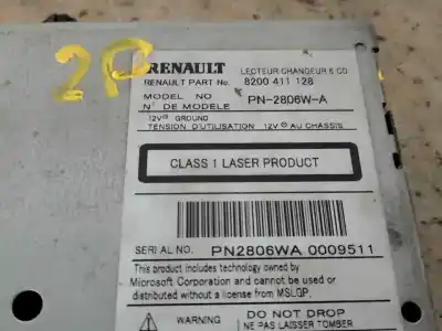 Автозапчасти б/у gps-навигационная система за renault espace iv (jk0/1_) 2.2 dci (jk0h) ссылки oem iam 8200411128  