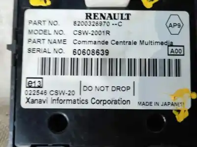 Автозапчасти б/у многофункциональное управление за renault espace iv (jk0/1_) 2.2 dci (jk0h) ссылки oem iam 8200326970  