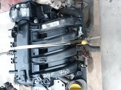 Pièce détachée automobile d'occasion moteur complet pour renault clio iii d4f d7 références oem iam d4f 740  