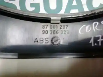 Pièce détachée automobile d'occasion compteur de vitesse tableau de bord pour opel combo (corsa b) x17d références oem iam   