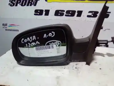 Second-hand car spare part left rearview mirror for opel corsa c blue line oem iam references 