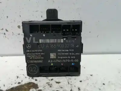 Recambio de automóvil de segunda mano de modulo confort para mercedes-benz clase a (w176) * referencias oem iam a2c7411670500