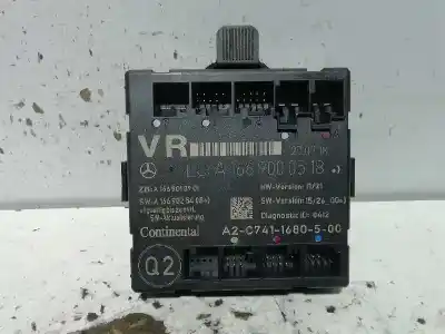 Recambio de automóvil de segunda mano de modulo confort para mercedes-benz clase a (w176) * referencias oem iam a2c7411680500