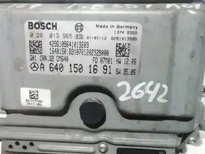 Peça sobressalente para automóvel em segunda mão centralina de motor uce por mercedes clase a (bm 177) a 180 d (177.003) referências oem iam 0281034280  a6089001500