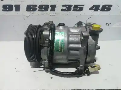 Peça sobressalente para automóvel em segunda mão compressor de ar condicionado a/a a/c por peugeot 206 berlina 1.6 referências oem iam 1501f  