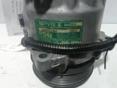 Peça sobressalente para automóvel em segunda mão compressor de ar condicionado a/a a/c por peugeot 206 berlina 1.6 referências oem iam 1501f  