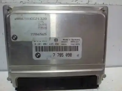 Peça sobressalente para automóvel em segunda mão centralina de motor uce por bmw serie 3 berlina (e46) 320d referências oem iam 0281001445