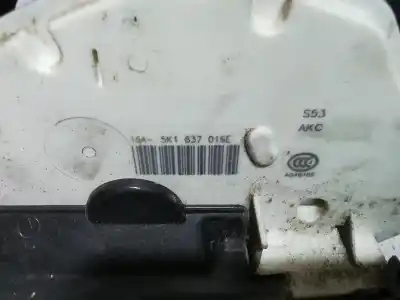 Second-hand car spare part front right door lock for seat leon (5f1) reference oem iam references 5k1837016e  