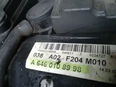 İkinci el araba yedek parçası komple motor için mercedes-benz clase c (w204) berlina c 200 cdi blueefficiency (204.001) oem iam referansları 646811  