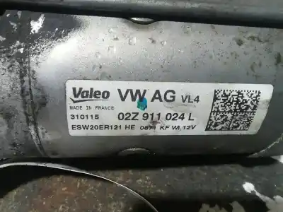 Peça sobressalente para automóvel em segunda mão motor de arranque por seat leon (5f1) reference referências oem iam esw20er121  02z911024l