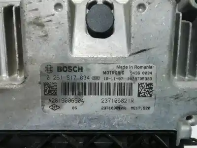 Second-hand car spare part ecu engine control for smart forfour basis (66kw) (453.044) oem iam references 0261s17834  a2819006904