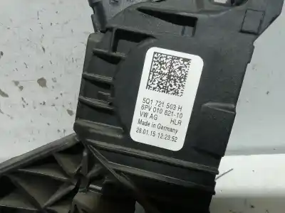 Second-hand car spare part accelerator pedal for seat leon (5f1) reference oem iam references 5q1721503h  6pv01062110