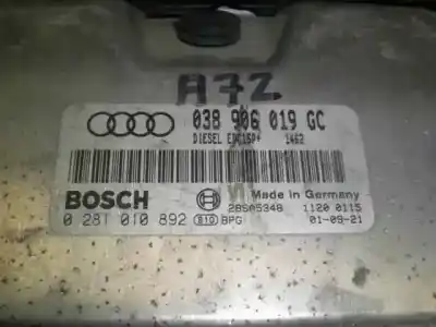 Piesă de schimb auto la mâna a doua unitate de control motor ecu pentru audi a3 (8l) motor 1.9 ltr. - 74 kw tdi referințe oem iam 0281010892  