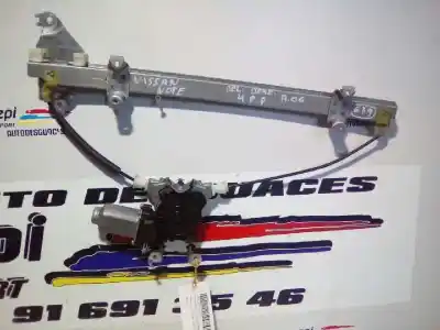 Second-hand car spare part passenger side right window regulator for nissan note (e11e) acenta oem iam references 