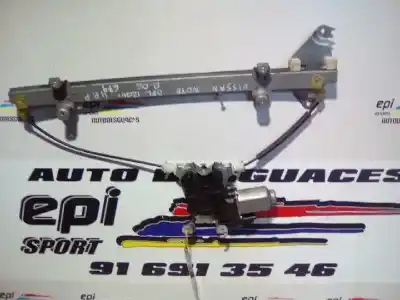 Second-hand car spare part driver left window regulator for nissan note (e11e) acenta oem iam references 